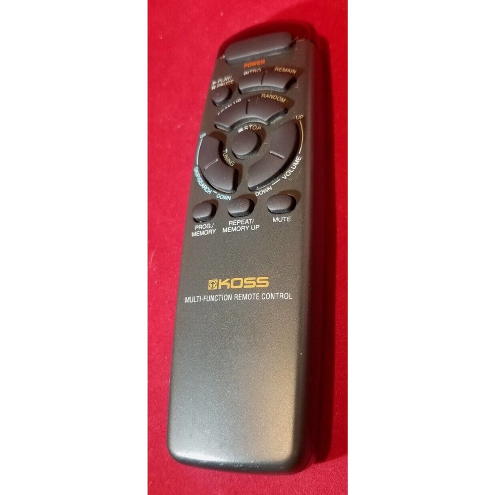 KOSS PC53 Audio System Remote Control for HG857 HG856